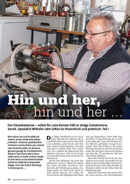 Oldtimer Traktor 5/2017