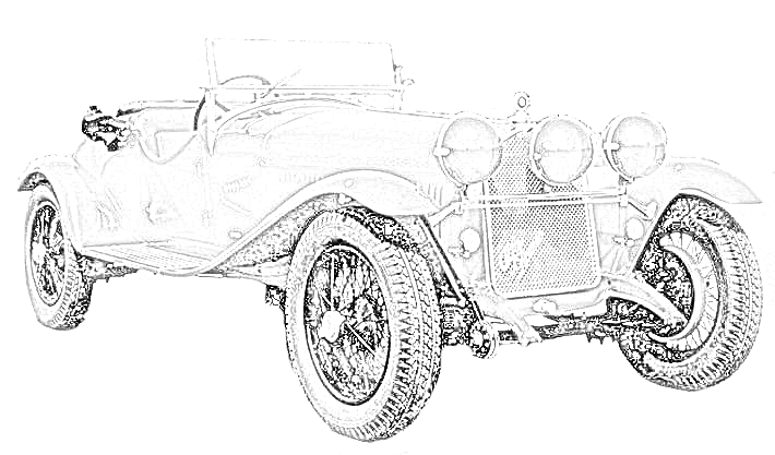 Fahrzeug Alfa Romeo 6C 1750 Sport – Lichtmaschine – Wilhelm Jahn, zu dem wir Anlasser und Lichtmaschinen bieten.