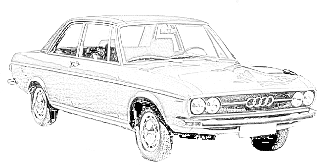 Fahrzeug Audi 100 GL – Lichtmaschine – Wilhelm Jahn, zu dem wir Anlasser und Lichtmaschinen bieten.