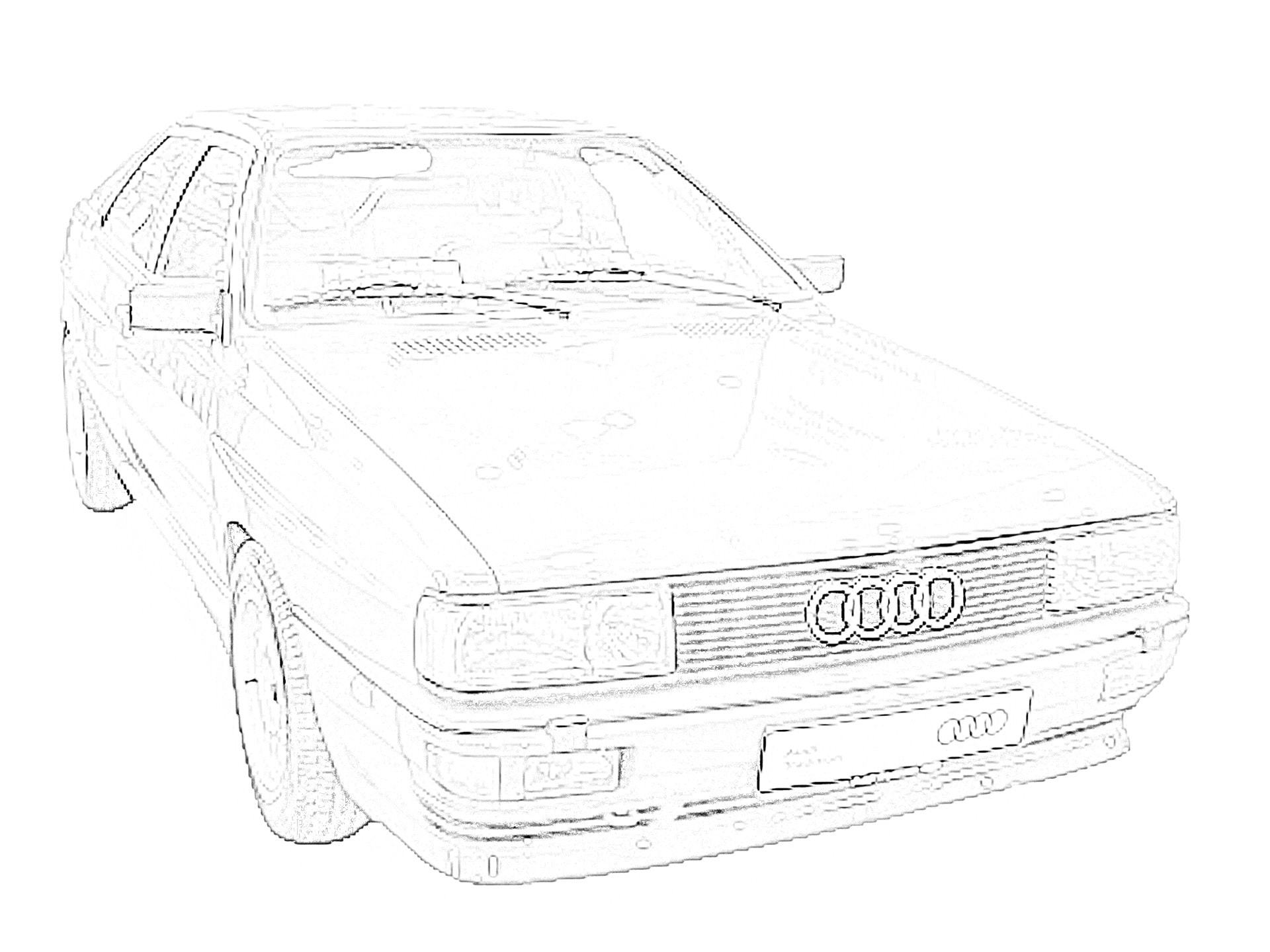 Fahrzeug Audi quattro Coupe – Lichtmaschine – Wilhelm Jahn, zu dem wir Anlasser und Lichtmaschinen bieten.