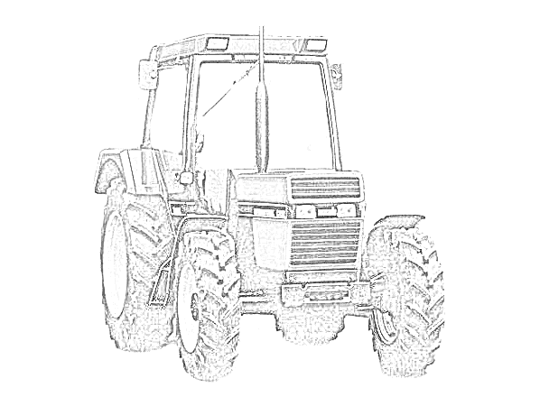 Fahrzeug Case IH 745 XL – Lichtmaschine – Wilhelm Jahn, zu dem wir Anlasser und Lichtmaschinen bieten.