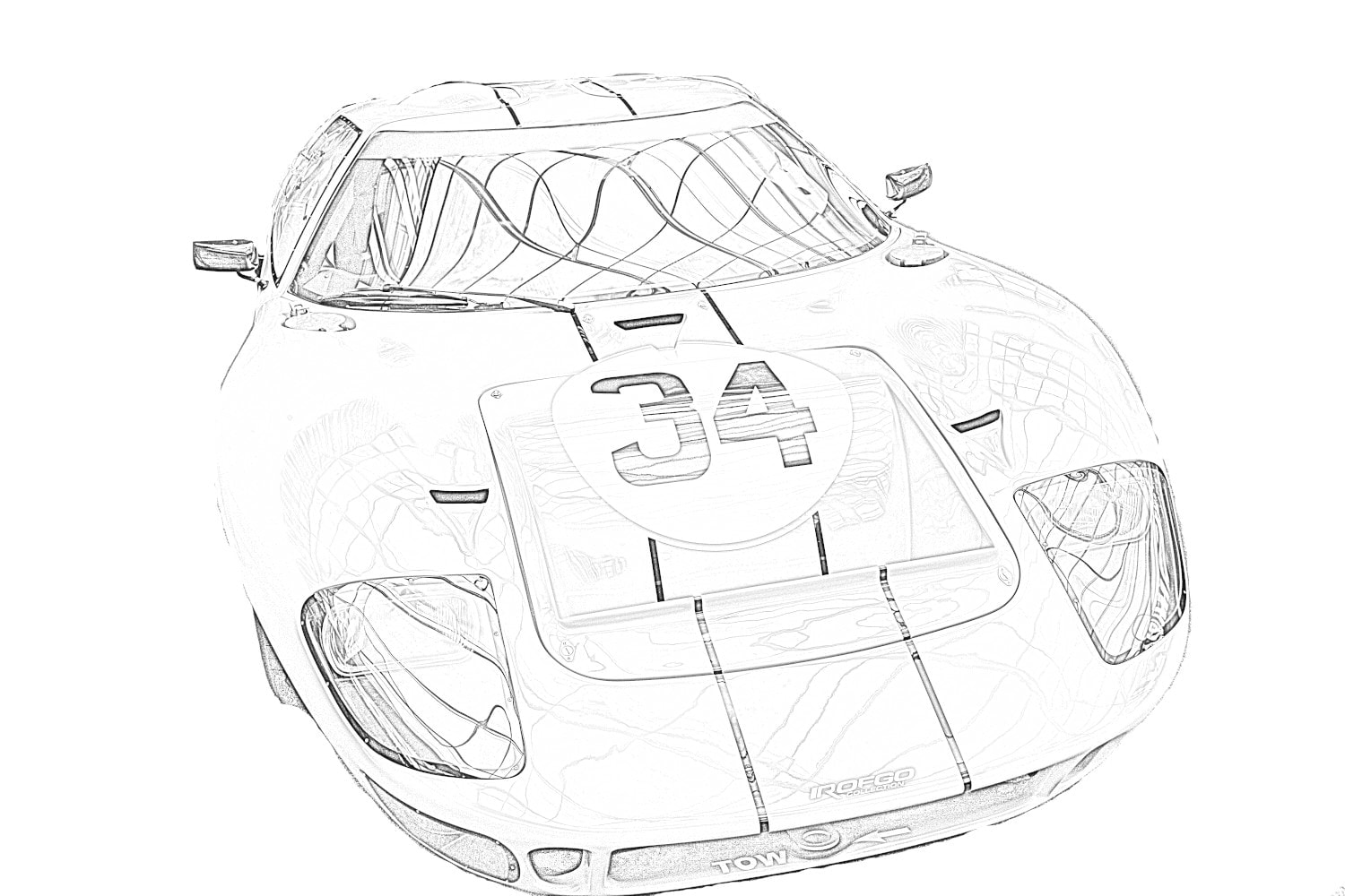 Fahrzeug Ford GT40 – Lichtmaschine – Wilhelm Jahn, zu dem wir Anlasser und Lichtmaschinen bieten.