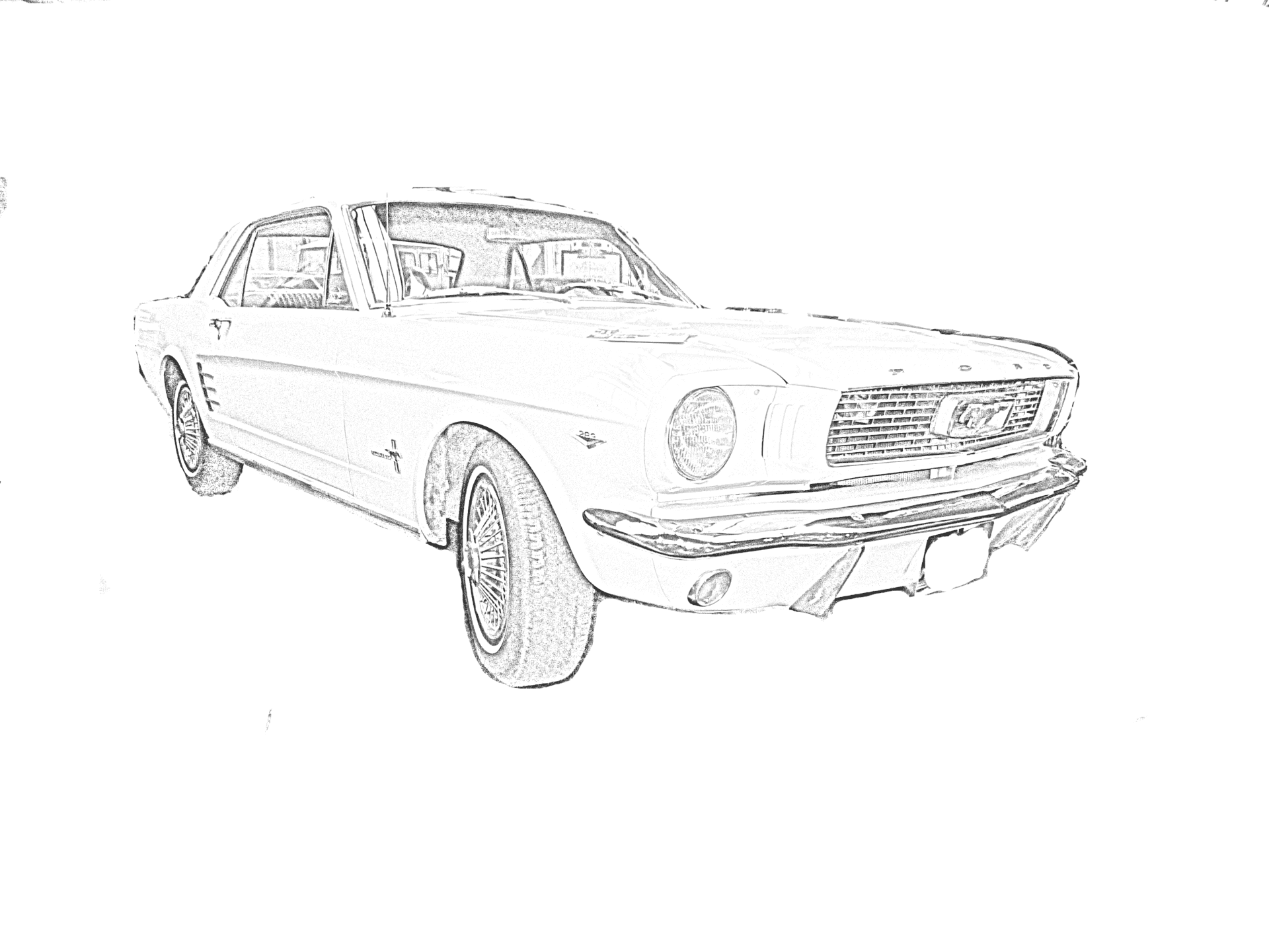 Fahrzeug Ford Mustang Coupé mit Ponyausstattung – Lichtmaschine – Wilhelm Jahn, zu dem wir Anlasser und Lichtmaschinen bieten.