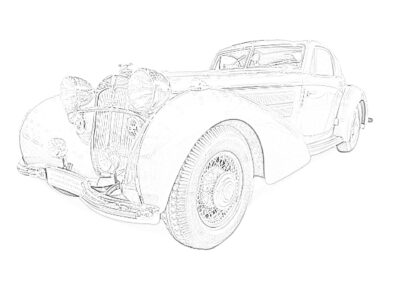 Fahrzeug Horch – Wilhelm Jahn Anlasser und Lichtmaschinen – Wilhelm Jahn, zu dem wir Anlasser und Lichtmaschinen bieten.