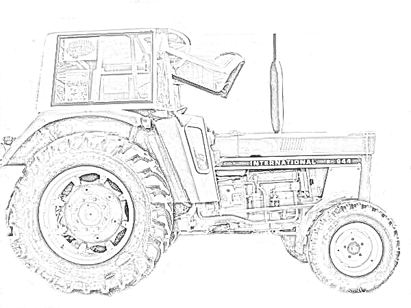Fahrzeug IHC International 644 – Lichtmaschine – Wilhelm Jahn, zu dem wir Anlasser und Lichtmaschinen bieten.