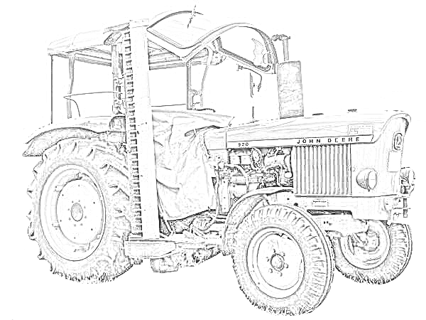 Fahrzeug John Deere 920 – Lichtmaschine – Wilhelm Jahn, zu dem wir Anlasser und Lichtmaschinen bieten.