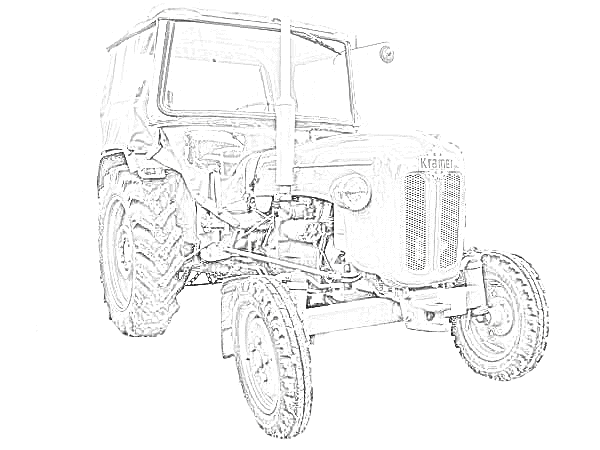 Fahrzeug Kramer 350 Export – Lichtmaschine – Wilhelm Jahn, zu dem wir Anlasser und Lichtmaschinen bieten.