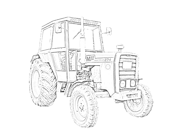Fahrzeug Massey Ferguson MF274 – Lichtmaschine – Wilhelm Jahn, zu dem wir Anlasser und Lichtmaschinen bieten.