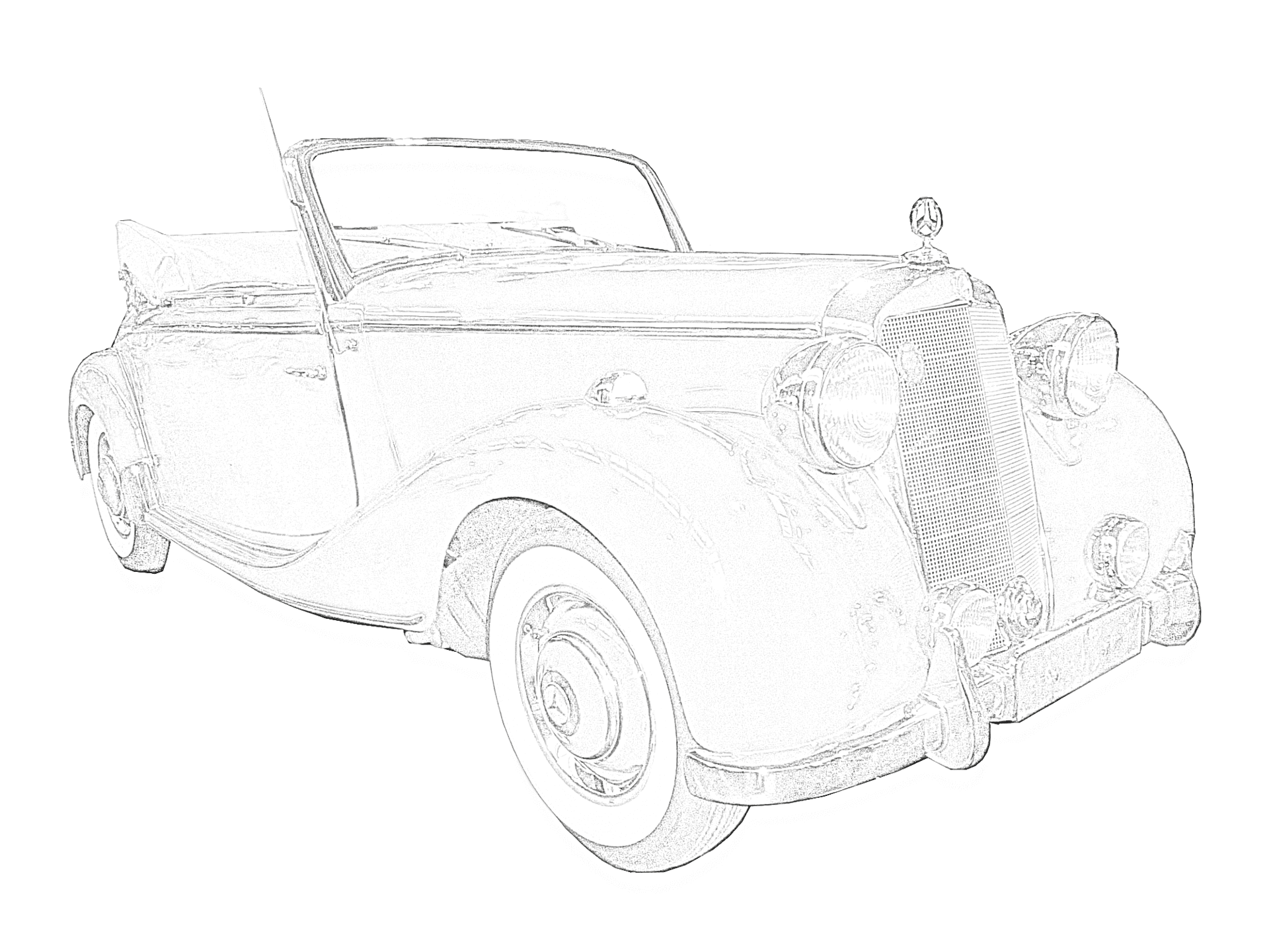 Fahrzeug Mercedes 170 S Cabriolet A – Lichtmaschine – Wilhelm Jahn, zu dem wir Anlasser und Lichtmaschinen bieten.