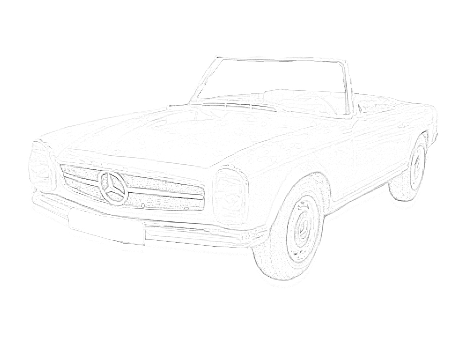 Fahrzeug Mercedes W 113 Cabrio – Lichtmaschine – Wilhelm Jahn, zu dem wir Anlasser und Lichtmaschinen bieten.